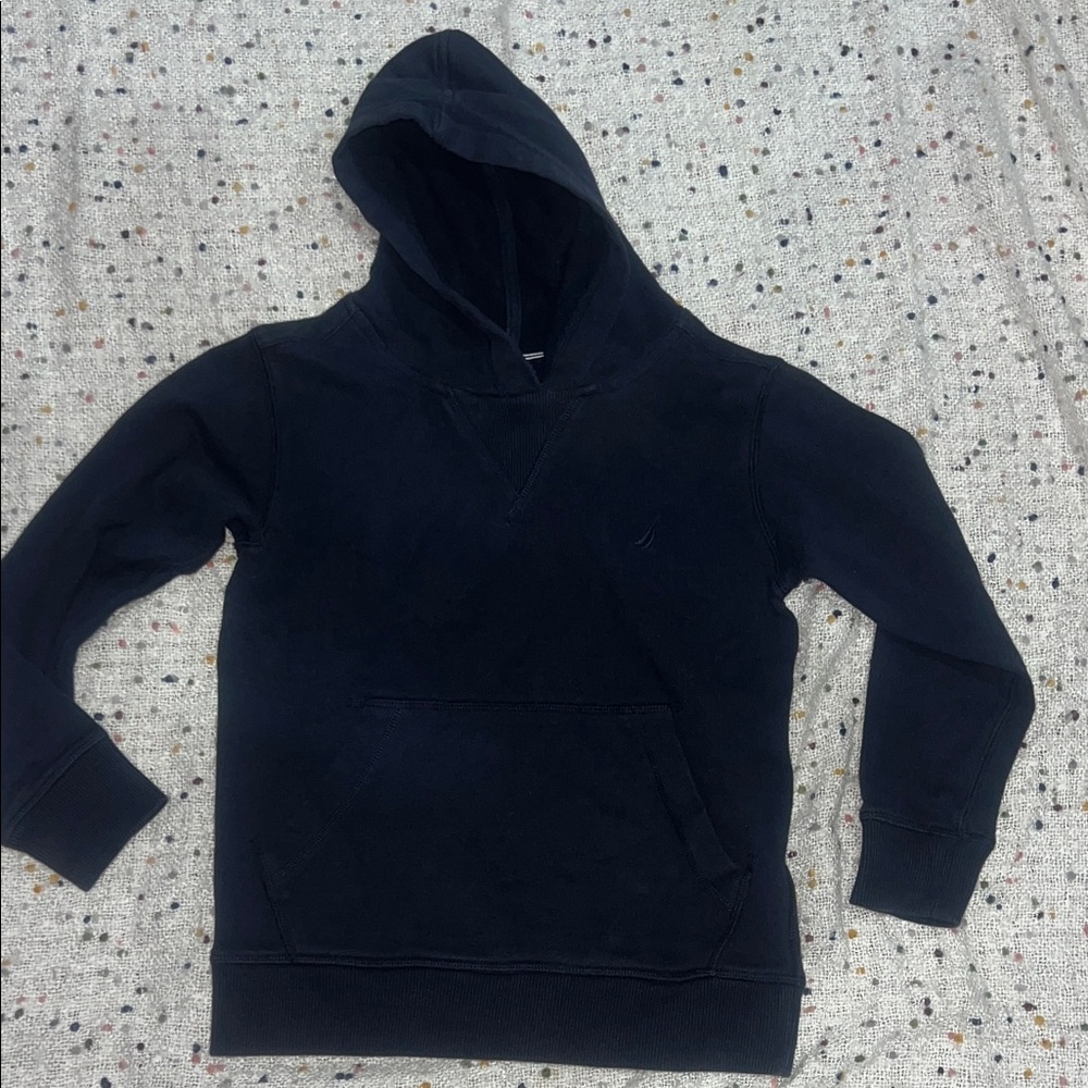 Nautica Kids' Navy Hoodie Size 8 (small)